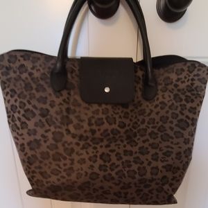 Chicos Leopard Tote